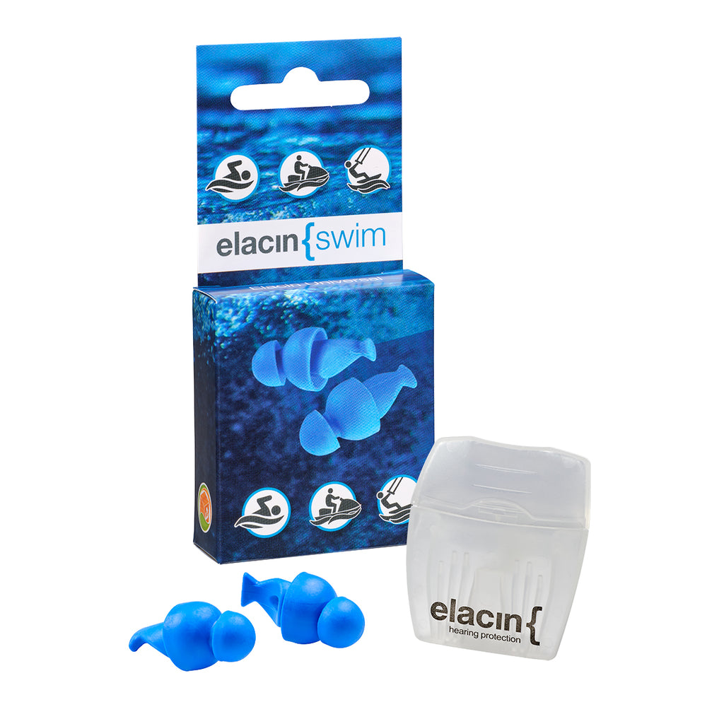 Elacin Universal Swim – Reusable Swim &  Surf Earplugs